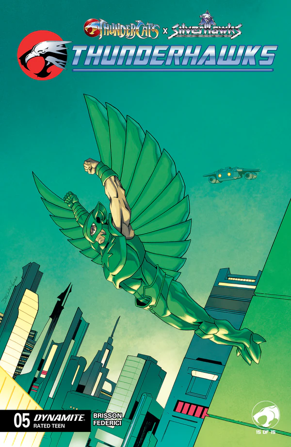 Thundercats X Silverhawks: Thunderhawks: Declan Shalvey Variant #5 - Cover B